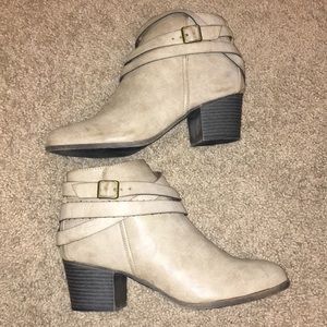 12 HR SALE! Faux Leather Ankle Booties NEW IN BOX